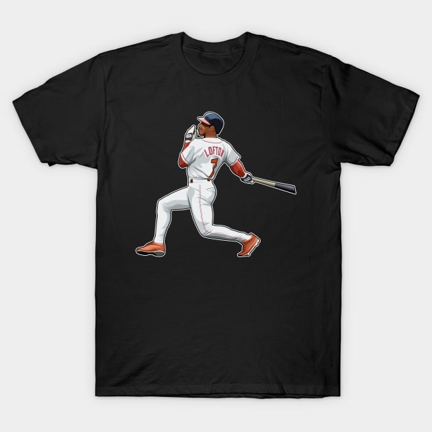 Kenny Lofton 167 Hits Homerun T-Shirt by RunAndGow